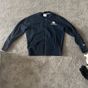 CHAMPION NAVY BLUE SWEATSHIRT